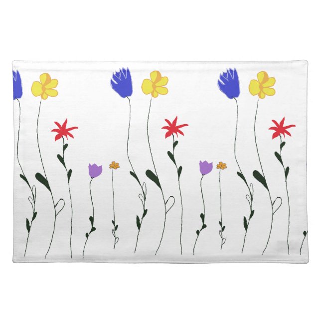 Flowers Placemats (Front)