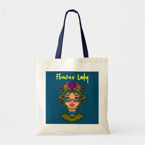 Flowers Plant Lover Flower Lady Florist  Tote Bag