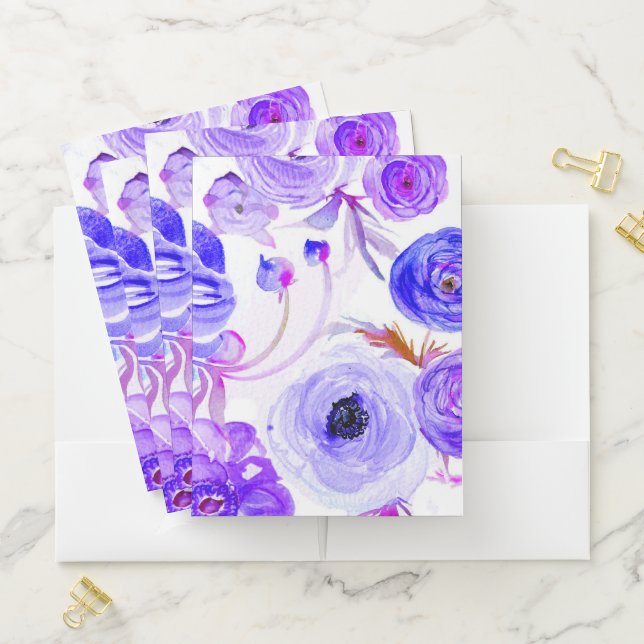 Flowers Pocket Folder (In Situ)