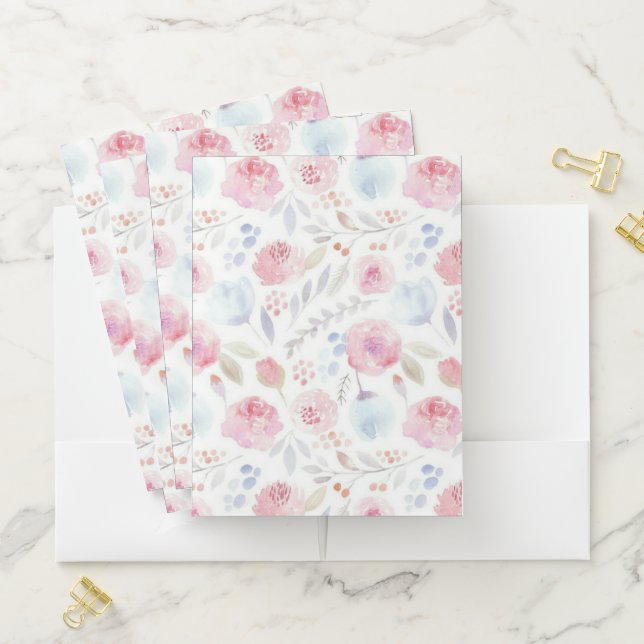 Flowers Pocket Folder (In Situ)