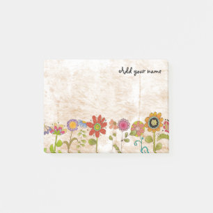 Flowers Post-it Notes