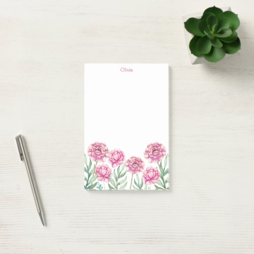 flowers Post_It Notes