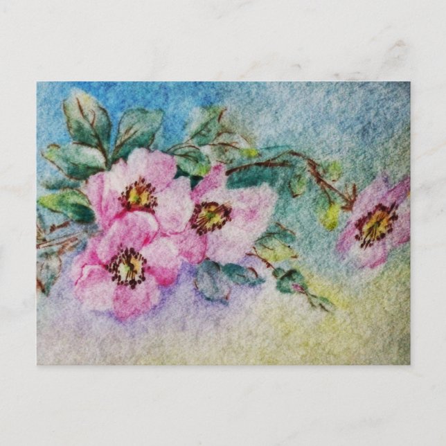 Flowers Postcard (Front)