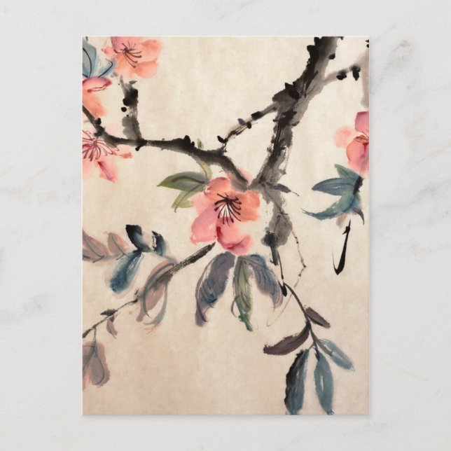 Flowers Postcard (Front)