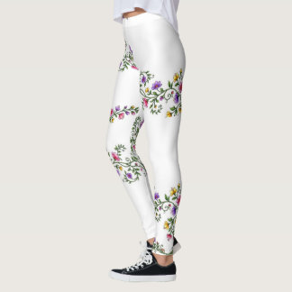 Flowers printed Leggings