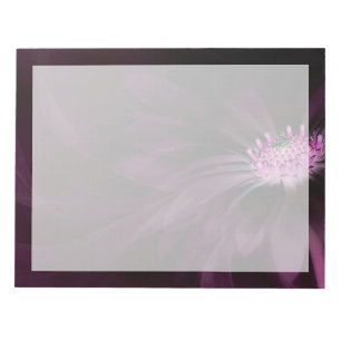 Flowers Purple Daisy Notepad