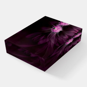 Flowers   Purple Daisy Paperweight