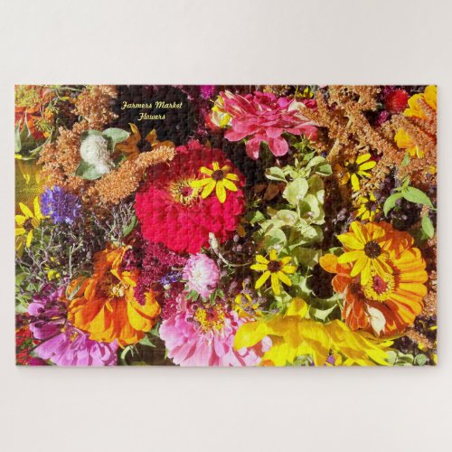 Flowers Puzzle Personalize Gift Difficult