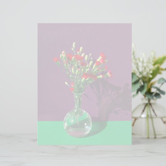 Flowers | Red Carantion Bouquet (Standing Front)