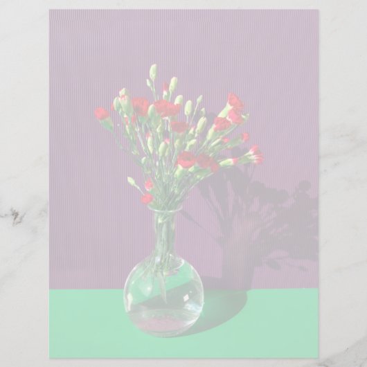 Flowers | Red Carantion Bouquet (Front)