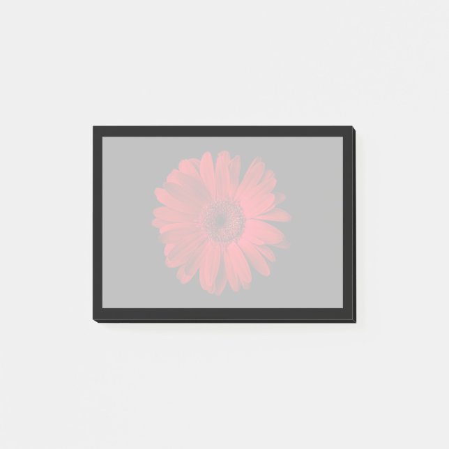 Flowers | Red Gerbera Daisy Post-it Notes (Front)