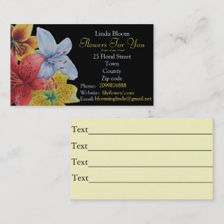 flowers red yellow blue Lilies original florists