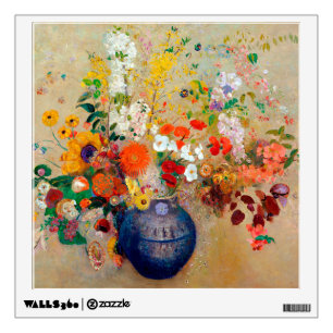 Flowers, Redon Wall Decal