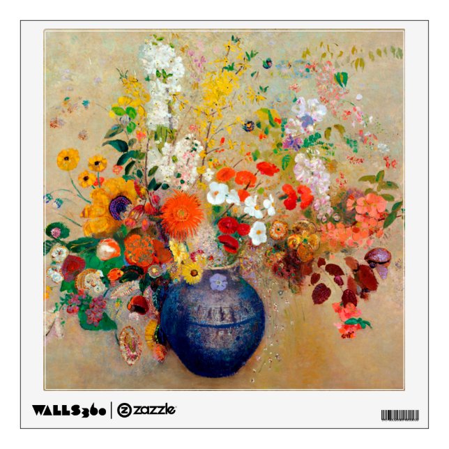 Flowers, Redon Wall Decal (Front)