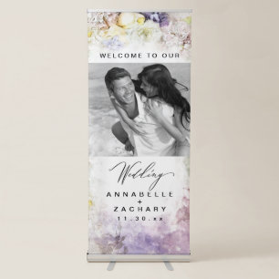 *~* Flowers Romantic Bouquet Classic Modern AR26 Retractable Banner