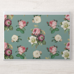 Flowers Roses Floral Pattern HP Laptop Skin