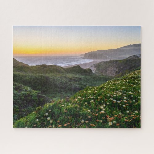 Flowers  Santa Cruz California Jigsaw Puzzle