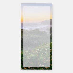 Flowers Santa Cruz California Magnetic Notepad