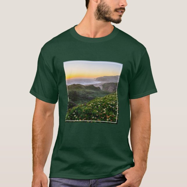 Flowers | Santa Cruz California T-Shirt (Front)
