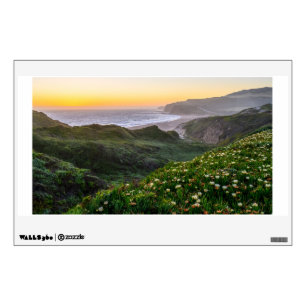 Flowers Santa Cruz California Wall Decal
