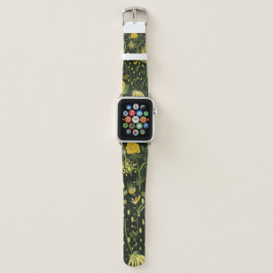 Flowers seamless pattern apple watch band