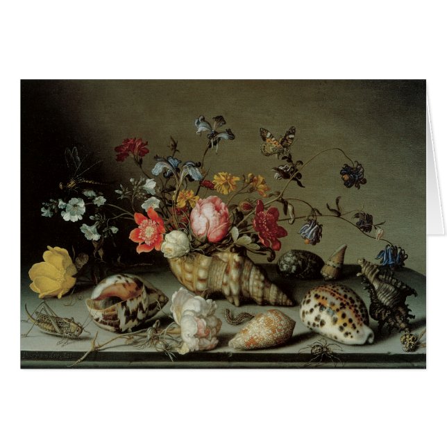 Flowers, Shells and Insects Balthasar van der Ast Cards (Front Horizontal)