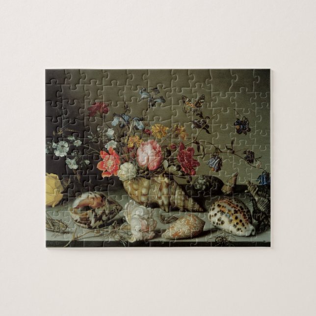 Flowers, Shells and Insects Balthasar van der Ast Jigsaw Puzzle (Horizontal)