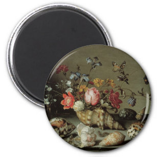 Flowers, Shells and Insects Balthasar van der Ast Magnet