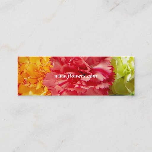 Customizable Flowers Shop Business Card Template