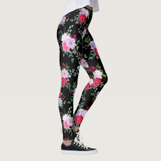 flowers - Simple various colors Leggings