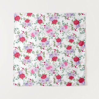 flowers - Simple various colors Tapestry