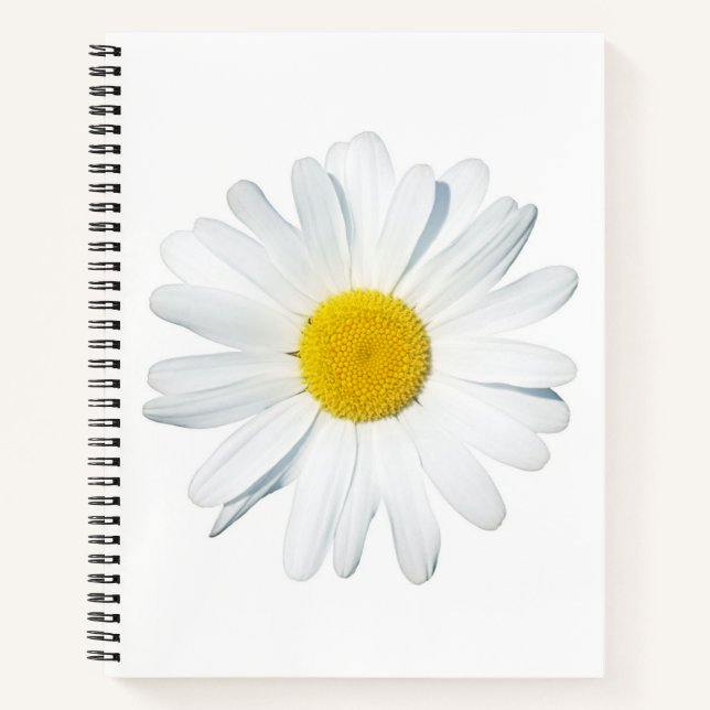 Flowers | Single Daisy Notebook (Front)