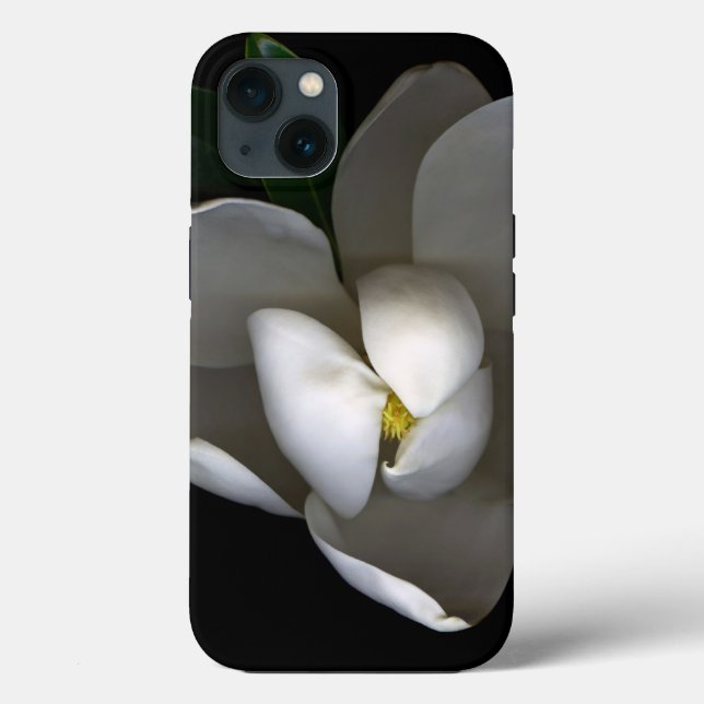 Flowers | Single White Magnolia Blossom Case-Mate iPhone Case (Back)