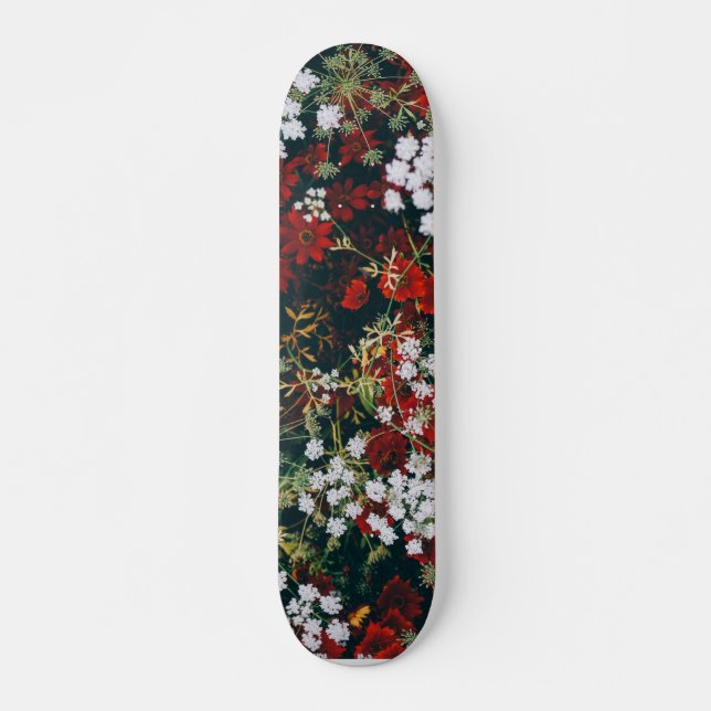 flowers skate deck (Front)