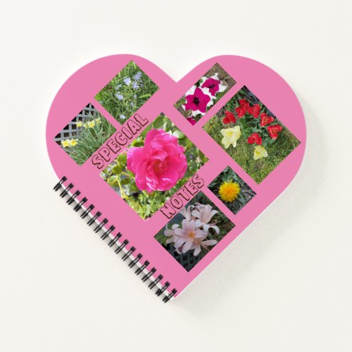Flowers special notes Spiral Notebook