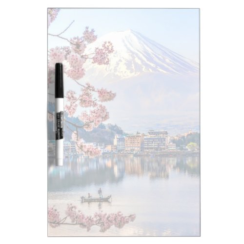 Flowers  Spring Cherry Blossoms Japan Dry Erase Board