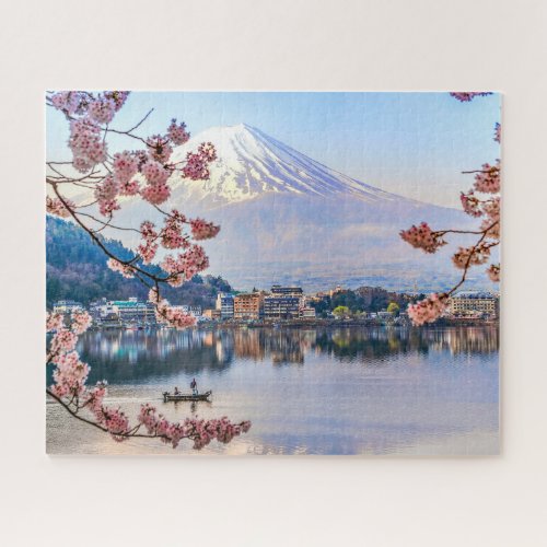 Flowers  Spring Cherry Blossoms Japan Jigsaw Puzzle