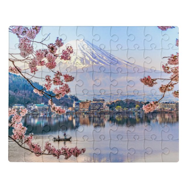 Flowers | Spring Cherry Blossoms Japan Jigsaw Puzzle (Puzzle Horizontal)