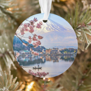 Flowers Spring Cherry Blossoms Japan Ornament