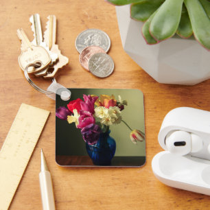Flowers Spring Flower Bouquet Keychain