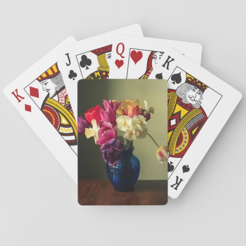 Flowers  Spring Flower Bouquet Poker Cards