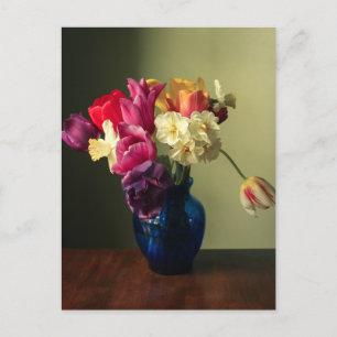 Flowers Spring Flower Bouquet Postcard