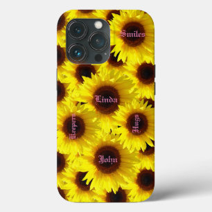 Flowers Sunflower Love iPhone 13 Pro Case