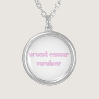 Flowers Survivor Silver Plated Necklace