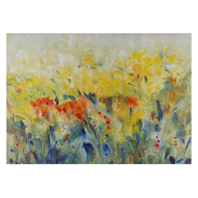 Flowers Sway II Cutting Board (Front)