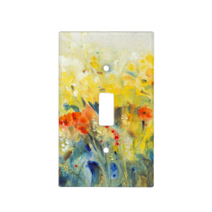 Flowers Sway II Light Switch Cover