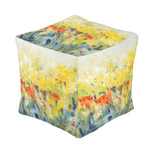 Flowers Sway II Pouf