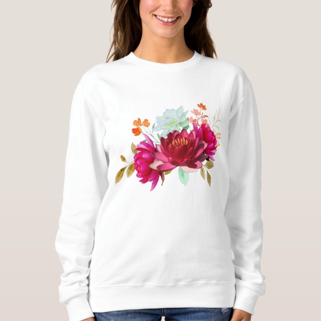 Flowers Sweatshirt (Front)