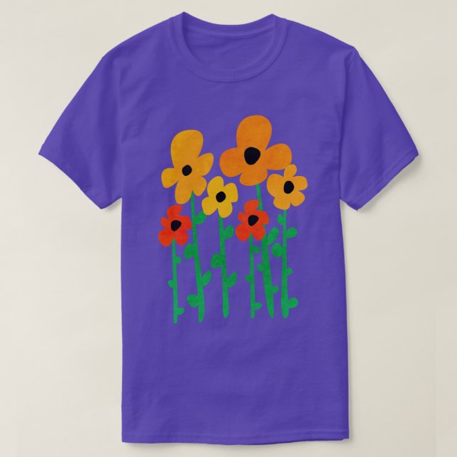 flowers T-Shirt (Design Front)