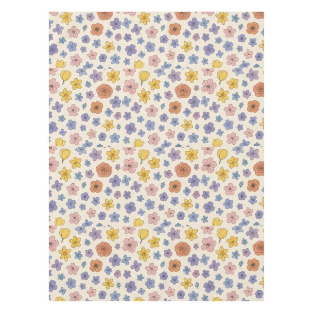 Flowers Tablecloth (Front)